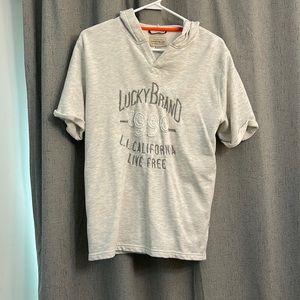 Lucky Brand Hooded Shirt